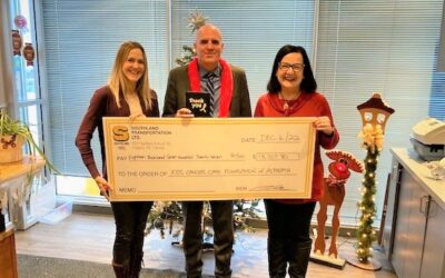 SOUTHLAND Makes Donation to Kids Cancer Care Foundation of Alberta